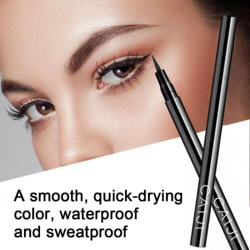 Liquid Eyeliner Pencil 24 Hours Long Lasting Water-Proof Eyeliner Good Ductility Novices Can Easily Navigate Makeup TSLM1