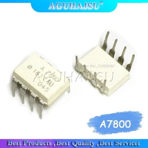 2pcs HCPL-7800 HCPL7800 A7800 A7800A DIP8