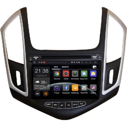 2G+16G 2 din touch screen Android 6.0 car dvd gps for Chevrolet Cruze Cruzez 3G,4G,Wifi,Russia gps map,quad core,1024x600, music