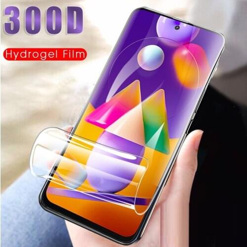 3PCS Hydrogel Film For Samsung Galaxy M51 Screen Protector 9H Premium for Galaxy M51 Protective Film Not Tempered Glass