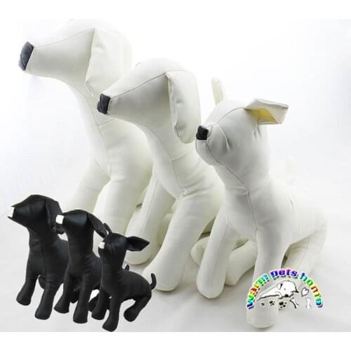 3pcs/lot Dog Torsos Models Leather Models Dog Mannequins Pet Clothing Model Pet Shop Products