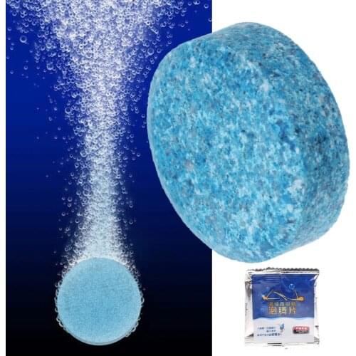 5Pcs Auto Car Windshield Glass Washer Window Cleaner Effervescent Tablets Solid