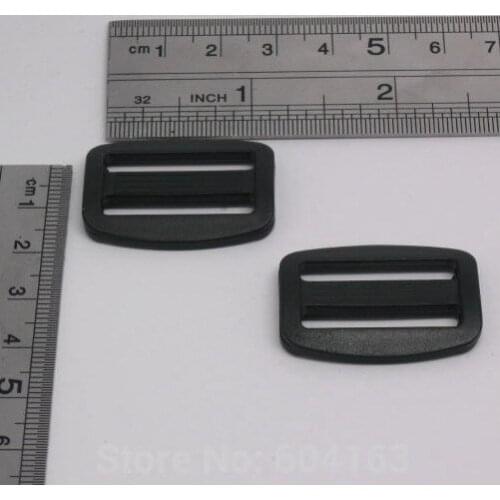 500 pcs 1" 25mm Adjustor Triglides Slides for Buckles Leather strap Belt Webbing