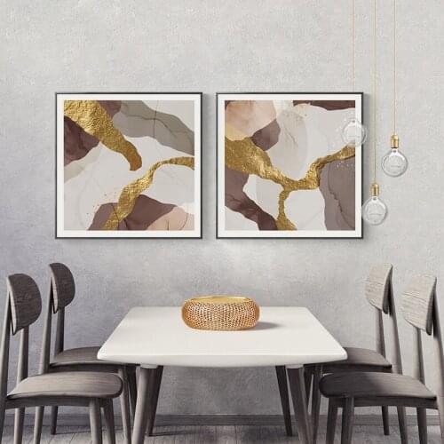Abstract Marble Canvas Painting Modern Wall Art Living Room Porch Decor Nordic Abstract Wall Picture Gallery Canvas