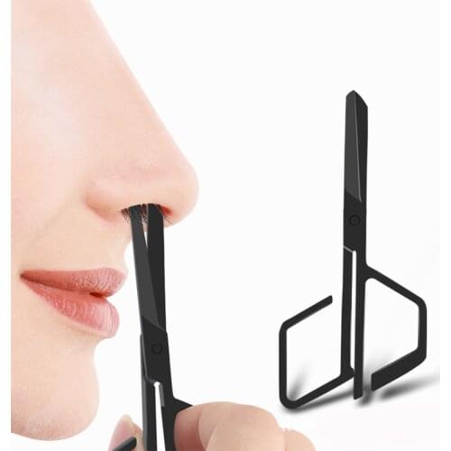 Safty Small Scissors Stainless Steel Nail Tools Eyebrow Nose Hair Scissors Cut Manicure Facial Trimming Tweezer Makeup Tools