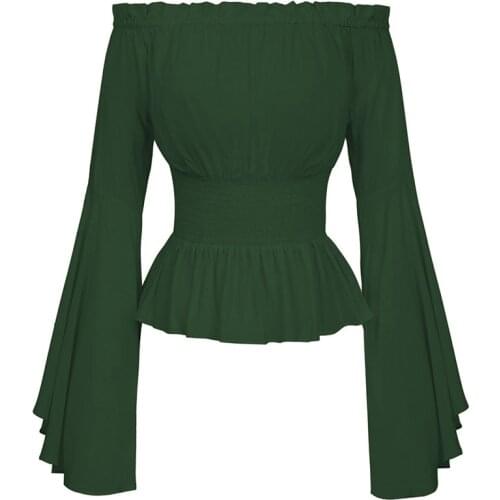 Sexy Blouse Women Causal Long Sleeve Autumn Spring Blouse Tops Womens Clothing Vintage Shirt Corset Blusas Femme Manche Longues