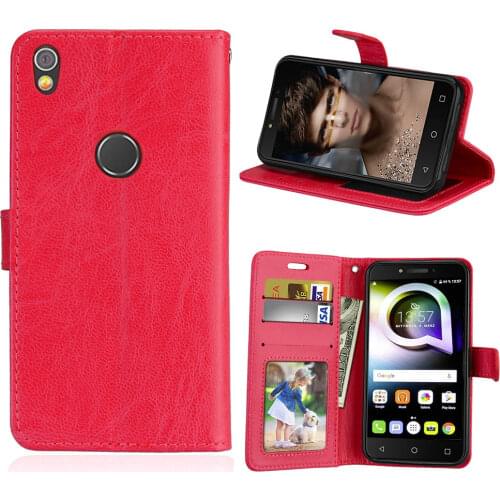 For Alcatel Shine Lite (5.0) OT5080 case cover Luxury wallet flip stand case for Alcatel Shine Lite 5080 phone case anti-knock