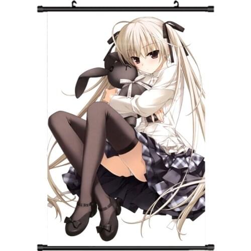 Anime Decorative Pictures Yosuga no Sora Akira Amatsume & Yorihime Nao & Migiwa Kazuha Home Decor Wall Scroll Poster