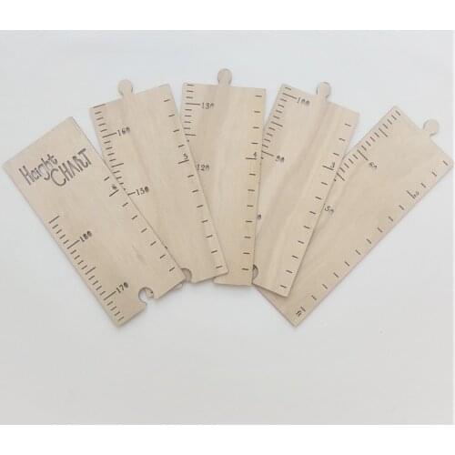 Splicing Board Height Ruler Childrens Room Wooden Hanging Ruler Wall Decoration Baby Photography Props Childrens Room