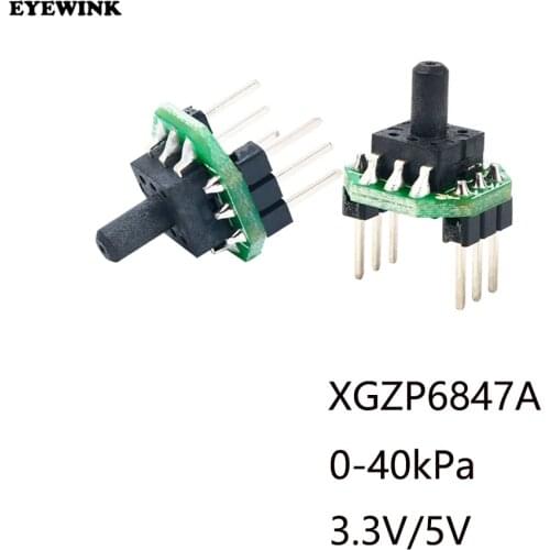 XGZP6847A 3.3V/5V Gas pressure electronic sphygmomanometer sensor transmitter module barometer 0-40kpa hose