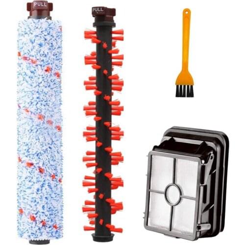 Vacuum Cleaner Square Parts Hepa Filter Multi-Surface Brush Roll L& Filter For Bissell Crosswave 1866 1868 1926 1785