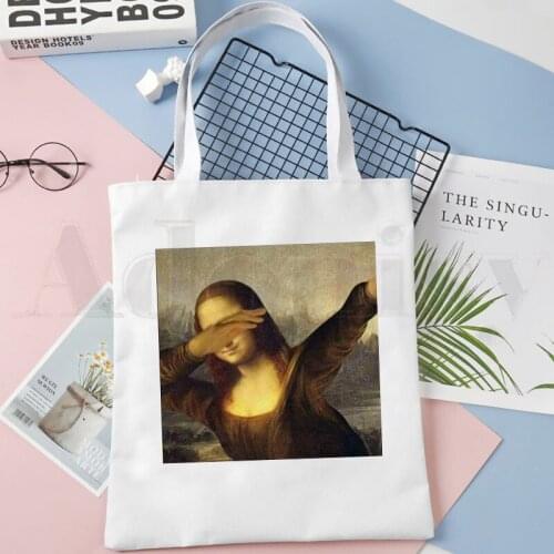 Artist Art Interesting Funny Handbags Shoulder Bags Casual Shopping Girls Handbag Women Elegant Canvas Bag