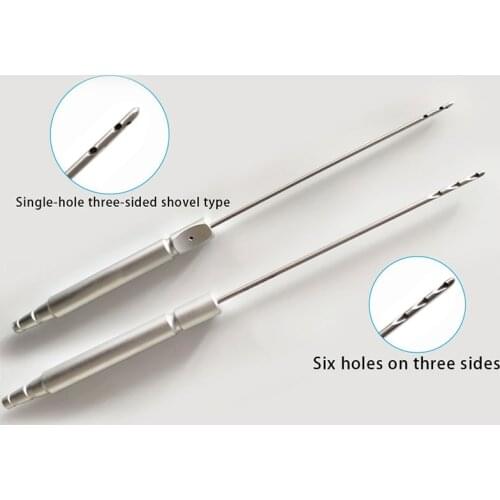 Fat Transfer Needle Porous Droplet Planer Needle Autoclavable Liposuction Tool