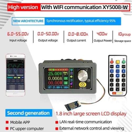50V8A400W Constant Voltage Current Indicator Down-Buck Power Voltage Regulator