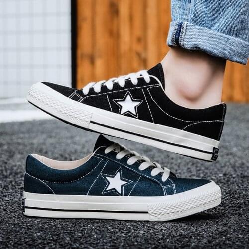 Shoes Men Fashion Walking Outdoor Canvas Shoes Men Low-top Sports Skate Shoes Lace-Up Classic Tenis Masculino Adulto Sneakers