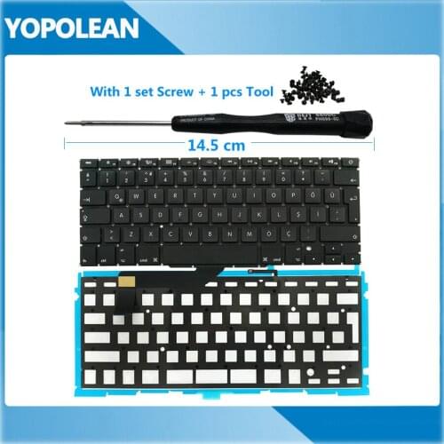 New Turkey Turkish Keyboard + Backlight For Macbook Pro 15" Retina A1398 2012 2013 2014 2015