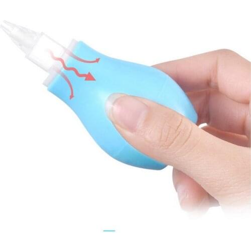 200pcs Portable Baby Toddler Nasal Aspirator Nose Mucus Cleaner Snot Sucker Pump