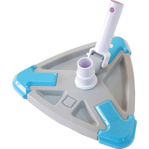 Pool Vacuum Head Weighted Vacuum Head With EZ Clip Handle Nderwater Vacuum Cleaner Replacement Cleaning Brush Suction Machine