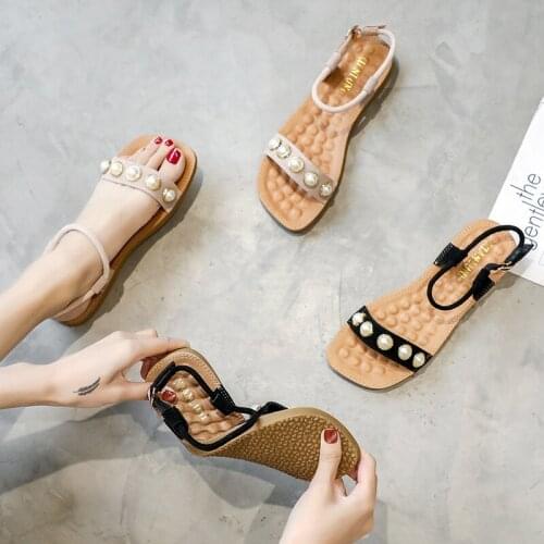 Sandals Women Korean Fashion All-match Sandals Women Breathable Lightweight Wear-Resistant Non-Slip Shoes Woman Sandals