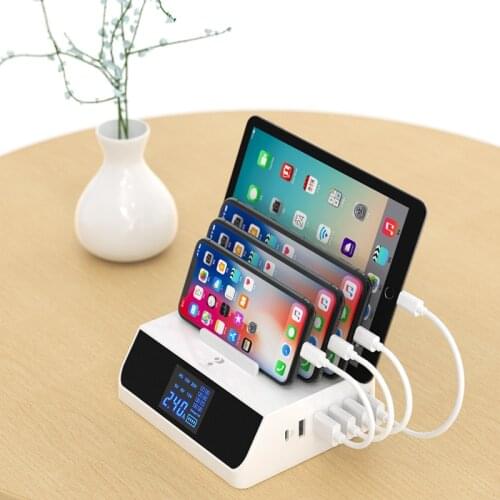 100W PD QC 4.0 3.0 GaN Quick Charger with Dual Type C 100W PPS Fast Charging Adapter for MacBook huawei xiaomi iPhone,Galaxy