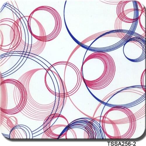 TSSA256-2 1M*10M Geometric Circle Pattern Hydrographic Film Width Water Transfer Printing Films