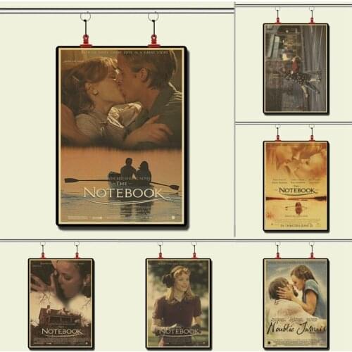 Vintage Paper Retro Poster The Notebook nostalgic retro movie posters Home art room decoration