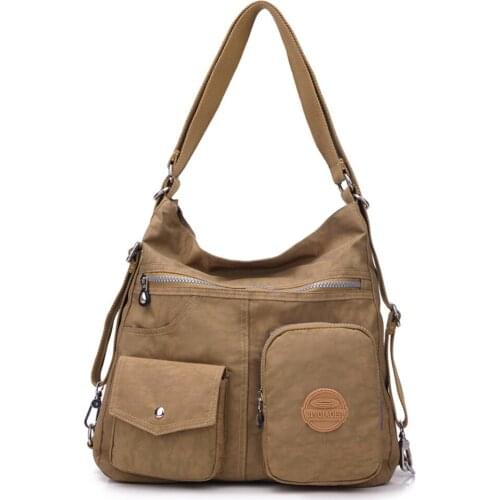 Waterproof Nylon Large Capacity Lady Tote Quality Messenger Bags Women Handbags Designer 2021 New Shoulder Bags for Female