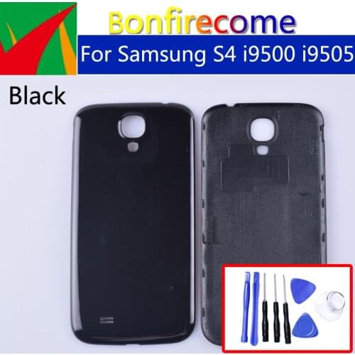 S4 Battery Back Cover For Samsung Galaxy S4 i9500 i9505 i337 SM-i9505 Rear Housing Battery Door Case Replacement Parts