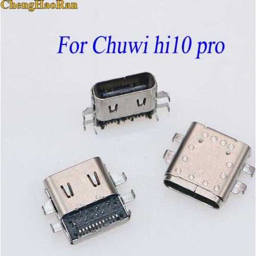 ChengHaoRan for Chuwi hi10 pro female micro usb jack type c typc-c usb c charging charge prot socket connector