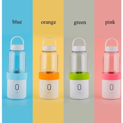 1PCS Electric juice cup Portable mini fruit and vegetable juice cup Juicer Mixer USB charging juice cup Easy to clean