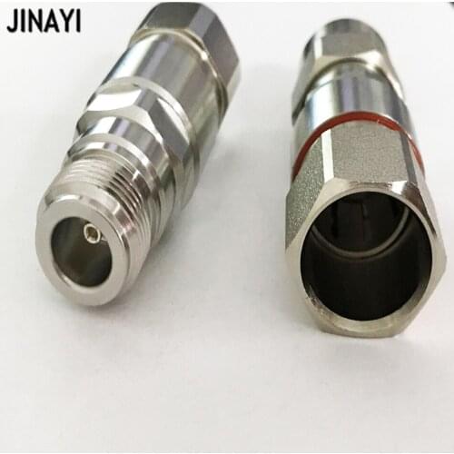 10pcs N Female Jack Clamp Adapter Connector for Corrugated Copper 1/2" Cable