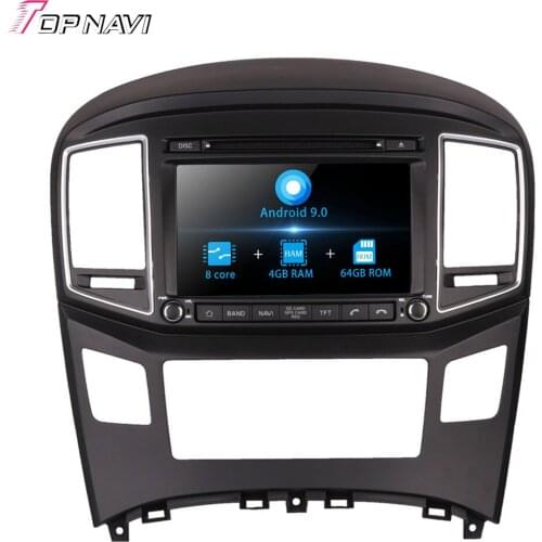 Autoradio 8'' Octa Core Android 9.0 Car GPS Navigation For HYUNDAI H1 2016 - Stereo Auto Car Radio DVD Multimedia Player 2 Din
