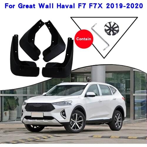 Car Fender Accessories For Great Wall Haval F7x Haval F7 2019-2020 Mudguards Splash Guards Fender Mudflaps Car Fender Mud Flaps