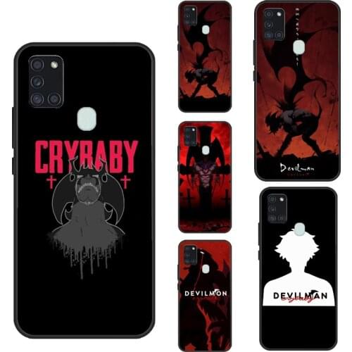Devilman Crybaby Case For Samsung A52 A72 A32 A12 A51 A71 A11 A31 A01 A02S A40 A50 A70 A20e A21S Back Cover