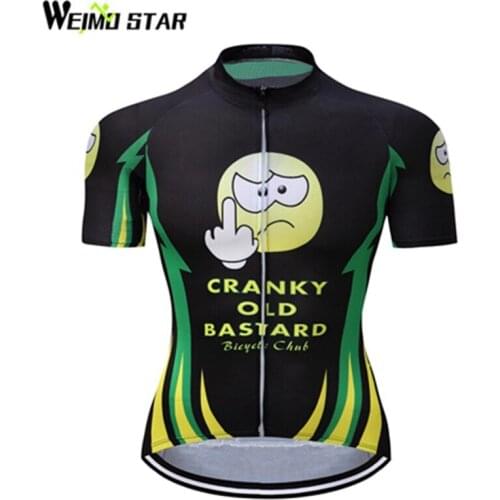 Weimostar Cycling Jersey Men bike clothing Green bicycle Club Ropa Ciclismo maillot MTB short sleeve Team Racing T-shirt