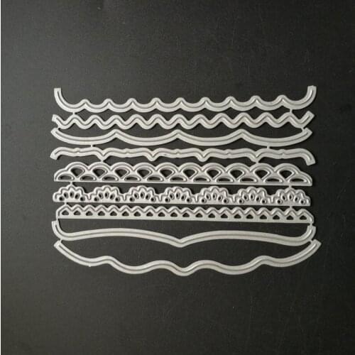 Metal borderlines Cutting Dies Stencils for DIY Scrapbooking/photo album Decorative Embossing DIY Paper Cards