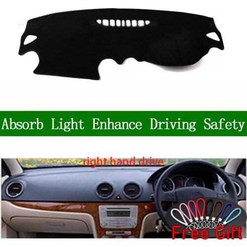 For Volkswagen Gran Cross Lavida 2008-2012 Right Hand Drive Dashboard Cover Car Stickers Dash Mat Carpet Interior Accessories