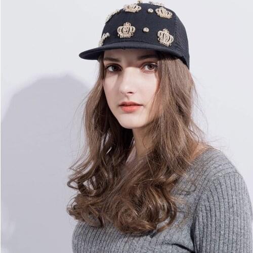 New Arrive Spring Summer Man Strange Crown Dress Mesh Breathable Snapback Hip Hop Punk Street Trend Woman Sunshade Baseball Cap
