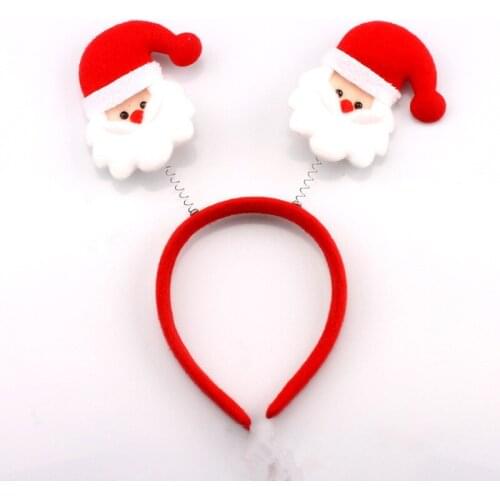 2021 New Year Gifts Christmas Party Headband for Children/Adults Xmas Christmas Decorations for Home Ornaments Noel 2020 Navidad