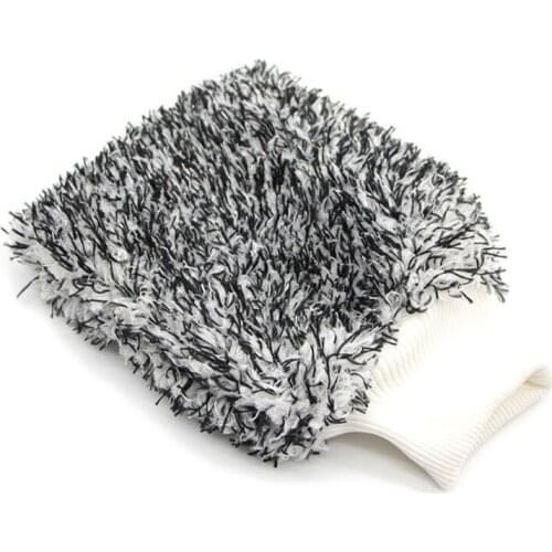 Car Soft Cleaning Glove Ultra Soft Car Wash Mitt Easy To Dry Auto Detailing Mitt Q9QD