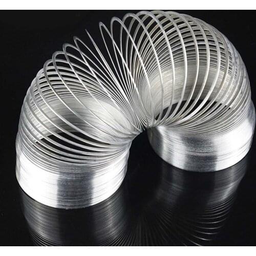 Density Wave Spring Flat Steel Metal Rainbow Circle Physics Experiment Equipment Teaching Aids Children Gift M-1224
