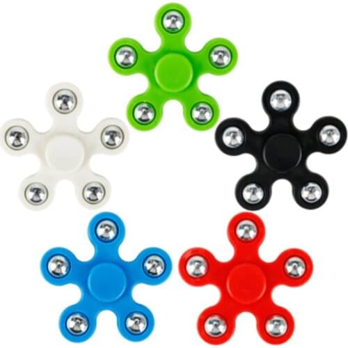 Spinner EDC Spinner For Autism ADHD Anti Stress Tri-Spinner High Quality Adult Kids Funny Toys stress reliever toys