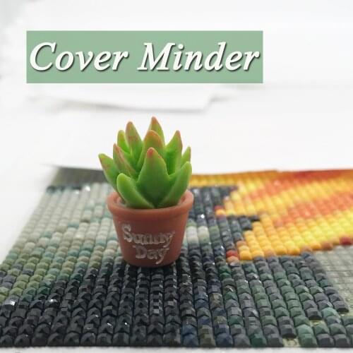 Succulents Cover Minder Diamond Painting DIY Magnet Cover Holder to keep the cover of diamond painting out of the way