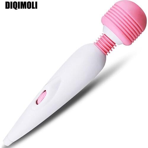 12 Frequency Vibration Modes Vibrator Dildo Stimulate G-spot AV Vibrating Wand Clitoral Massager Sex Toys for Women Masturbation