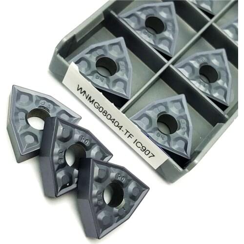 WNMG080408 TF IC907 WNMG080408 IC908 Carbide insert External Turning Tools CNC quality lathe tools WNMG 080408 turning insert