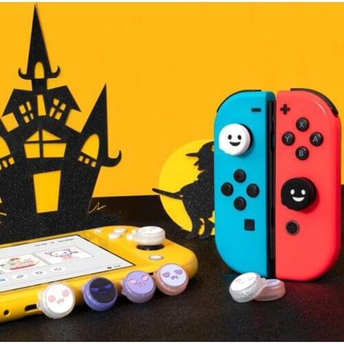 Ghost Shark Soft Thumb Stick Grip Cap Joystick Protective Cover For Nintendo Switch NS Lite Joy-con Controller Thumbstick Case