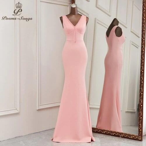 New style 2021Evening dresses Mermaid prom dresses evening gowns vestidos de promocion Bridesmaid dresses graduations dresses