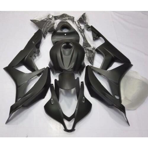 2021 WHSC Motorcycle ABS Plastic Fairing Kit For HONDA CBR600 2007-2008 Black