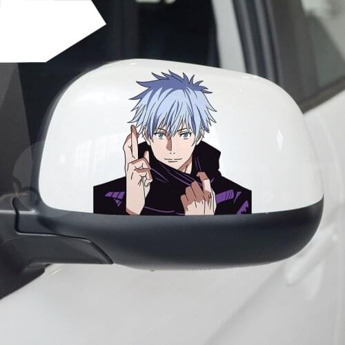 Creativ Hot Jujutsu Kaisen Gojo Satoru Anime Car Sticker Decal Decor Motorcycle Off-road Laptop Trunk Guitar PVC Vinyl Stickers