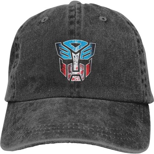 Transformers Baseball Cap cowboy hat Peaked cap Cowboy Bebop Hats Men and women hats